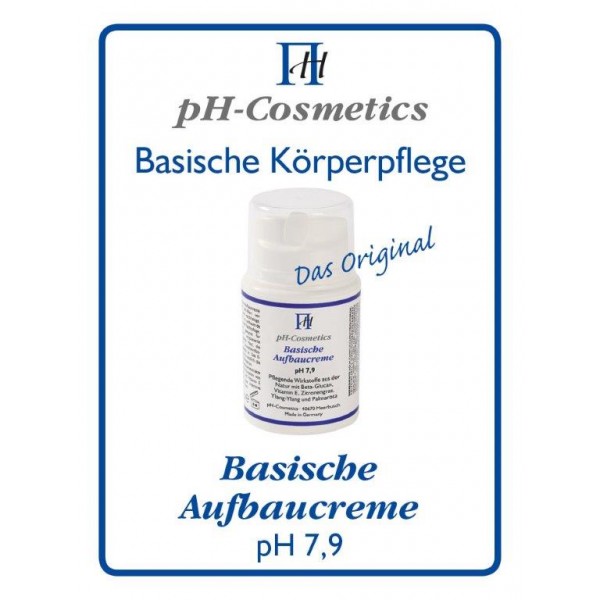 pH-Cosmetics Basische Aufbaucreme Produktprobe 3 ml - pb-naturprodukte.de