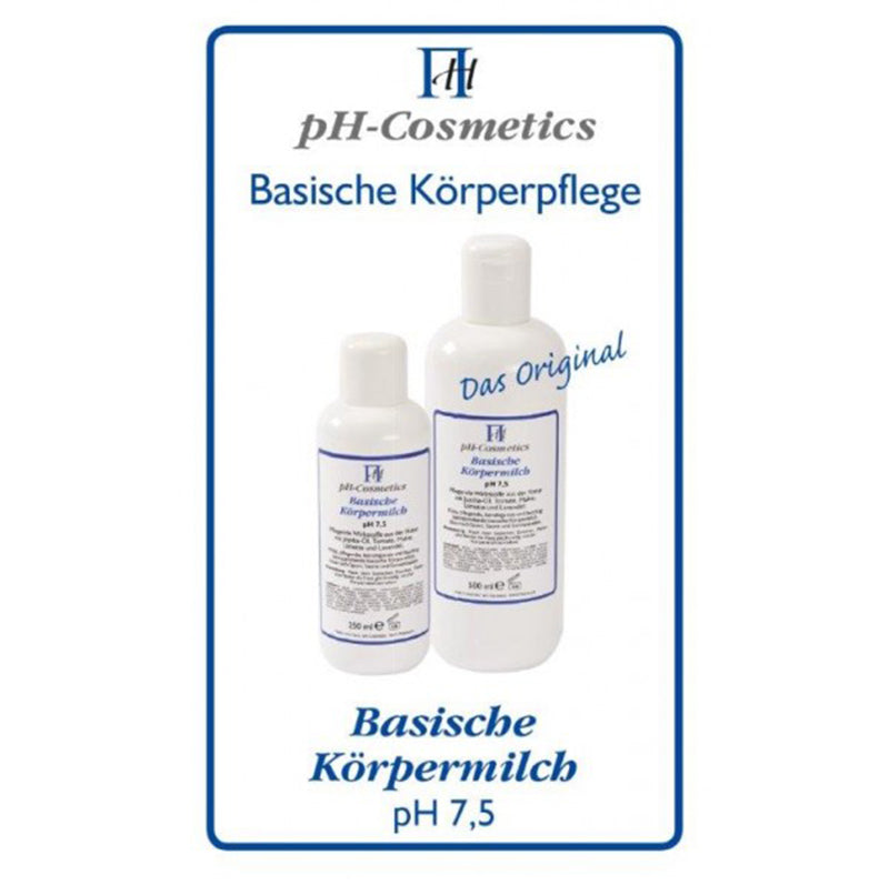 pH-Cosmetics Basische Körpermilch Produktprobe 3 ml - pb-naturprodukte.de