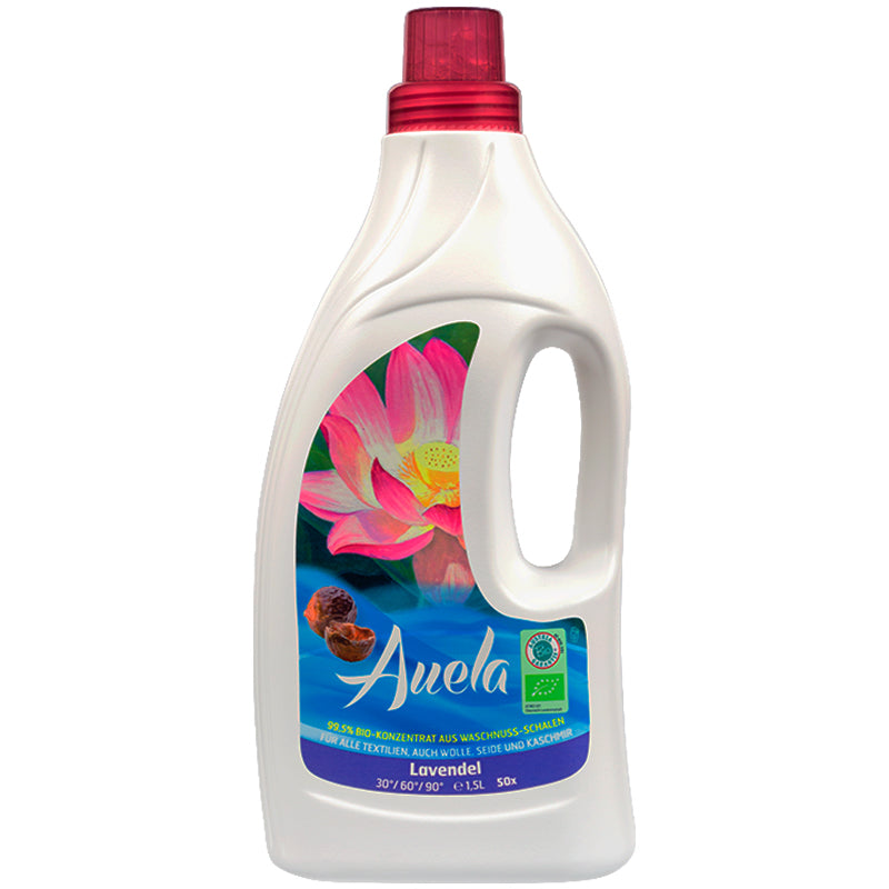 Auela Bio-Waschmittel Lavendel 1,5 Liter - pb-naturprodukte.de