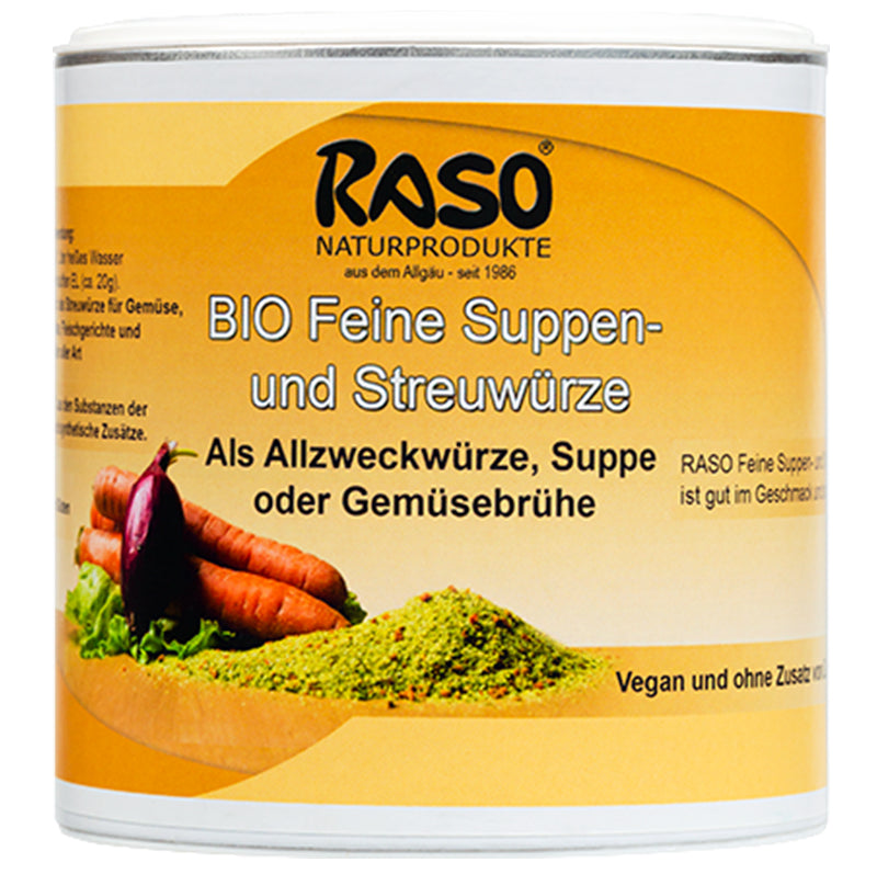 Raso Feine Suppen- und Streuwürze 300 g - pb-naturprodukte.de