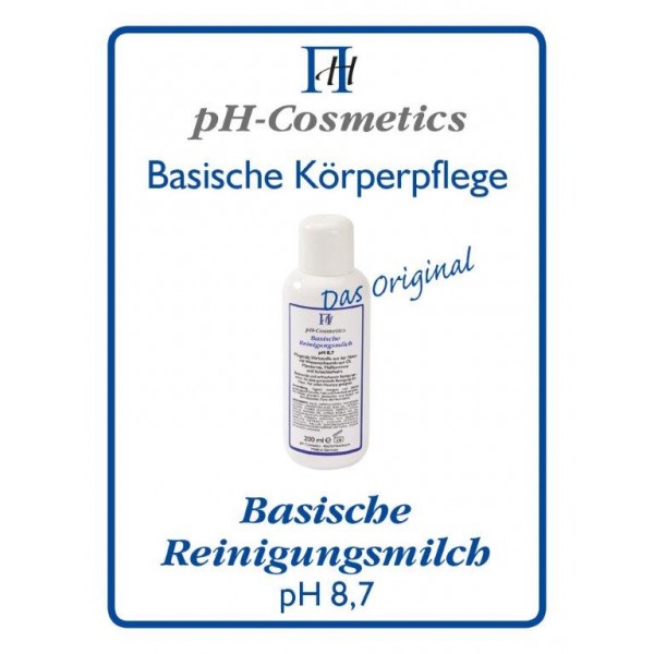 pH-Cosmetics Basische Reinigungsmilch Produktprobe 3 ml - pb-naturprodukte.de