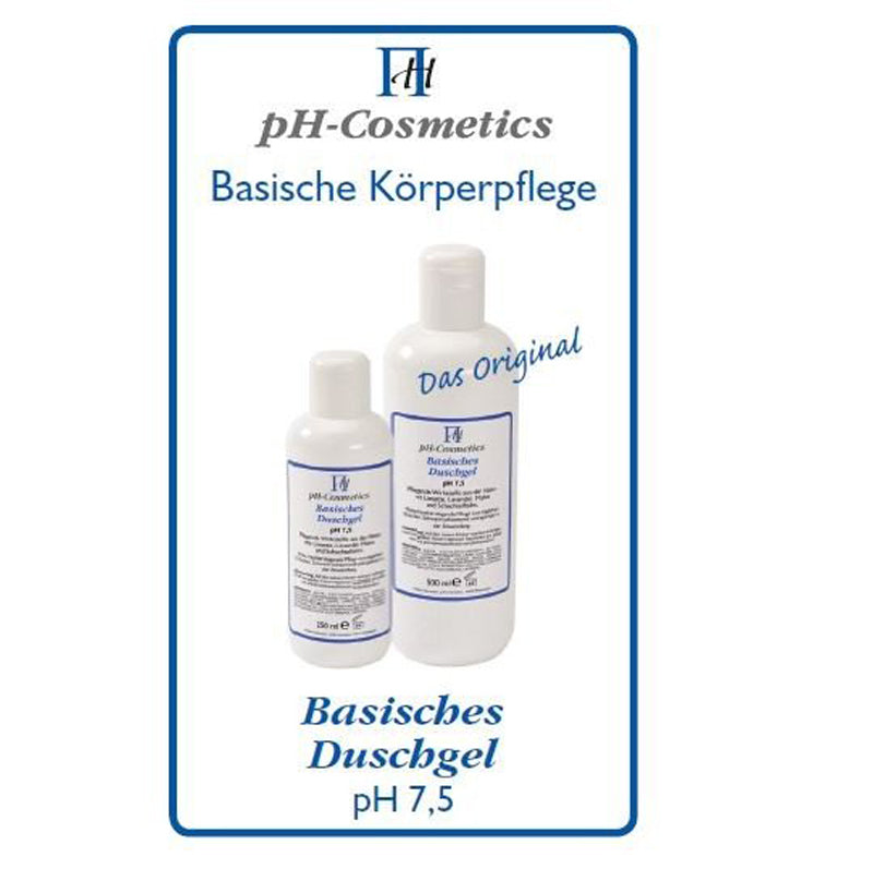 pH-Cosmetics Basisches Duschgel Produktprobe 3 ml - pb-naturprodukte.de