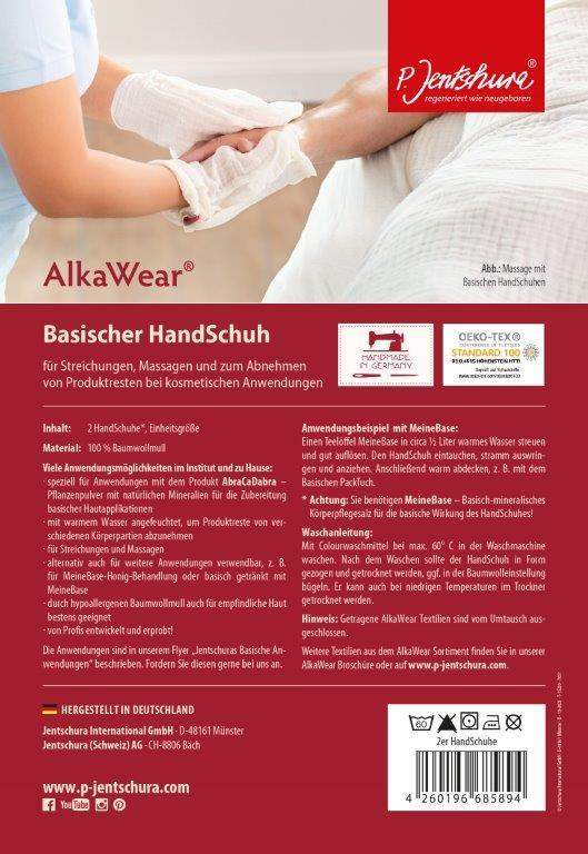 P. Jentschura AlkaWear Basischer Handschuh 2 Stück - pb-naturprodukte.de